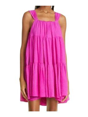 Stine Goya Benedicte Sleeveless Mini dress in Flamingo NWOT - Size M